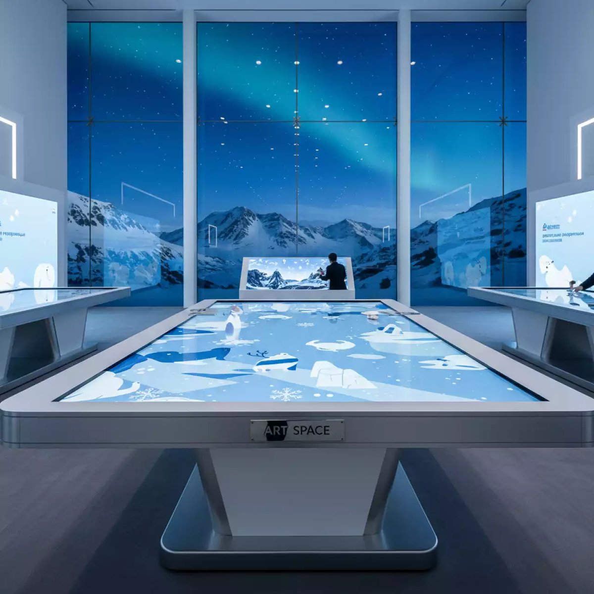 Аренда Интерактивного стола Гармония edu серия Кисельковое царство в Alpha Sirius — ART SPACE