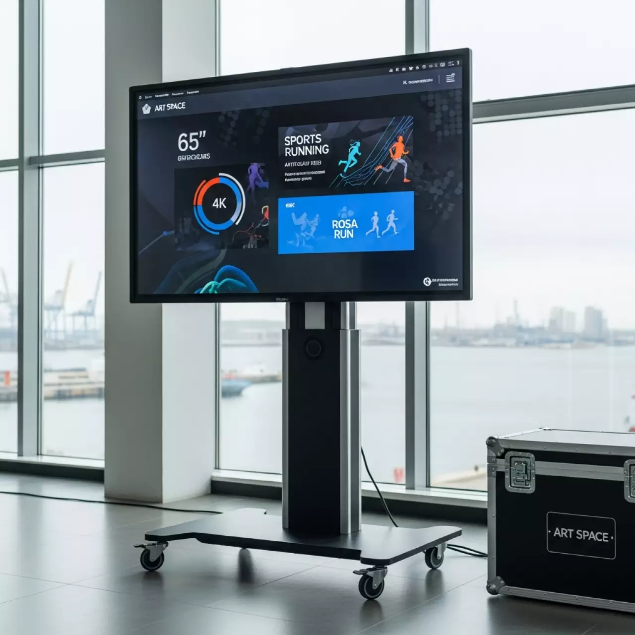 Аренда Интерактивной панели Classic Solution IFP 65AWM в зале «Чайка» (Морпорт) — ART SPACE