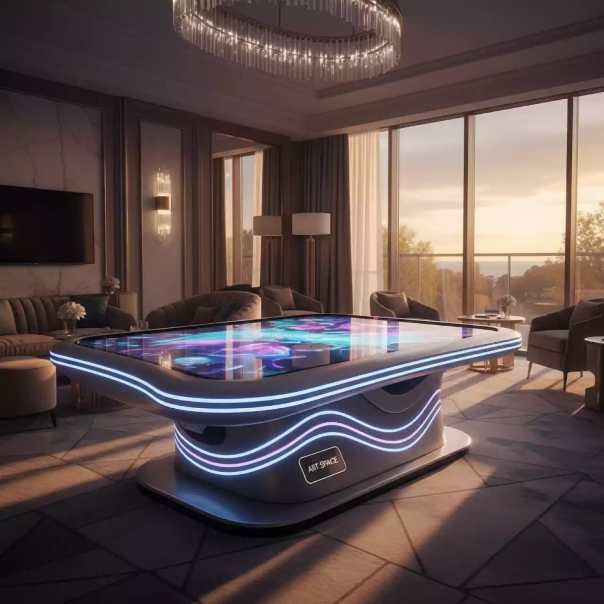 Аренда Интерактивный стол психолога Юнга NFI серия Кисельковое царство в отеле «Богатырь» — ART SPACE