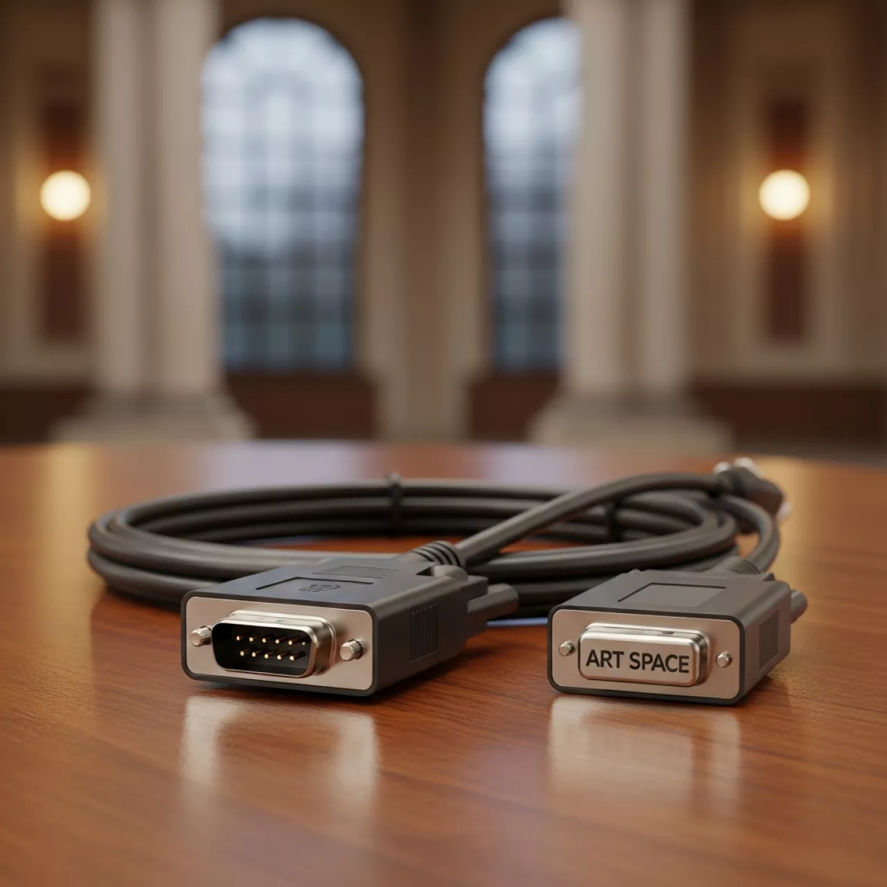 Аренда Интерфейсный кабель с RS232 для сканера Mertech 610 2210 в усадьбе Голицына — ART SPACE