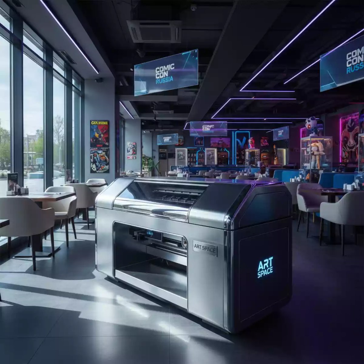 Аренда Инженерная система МФУ Canon imagePROGRAF TX 3100 MFP Z36 в ресторане «Магеллан» — ART SPACE