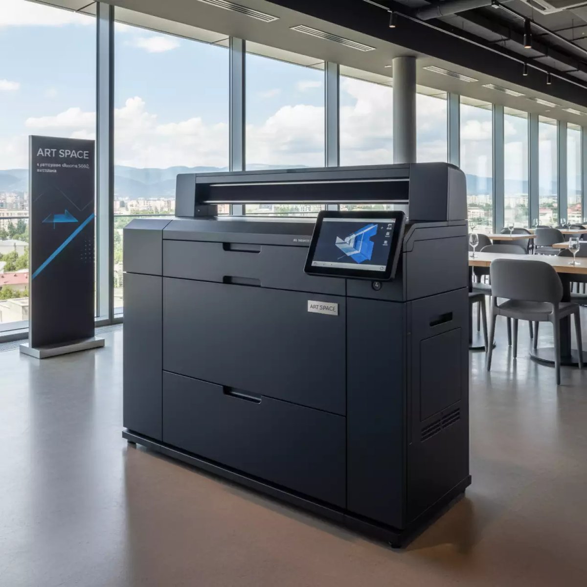 Аренда Инженерная система МФУ Canon imagePROGRAF TX 4100 MFP Z36 в ресторане «Высота 5642» — ART SPACE