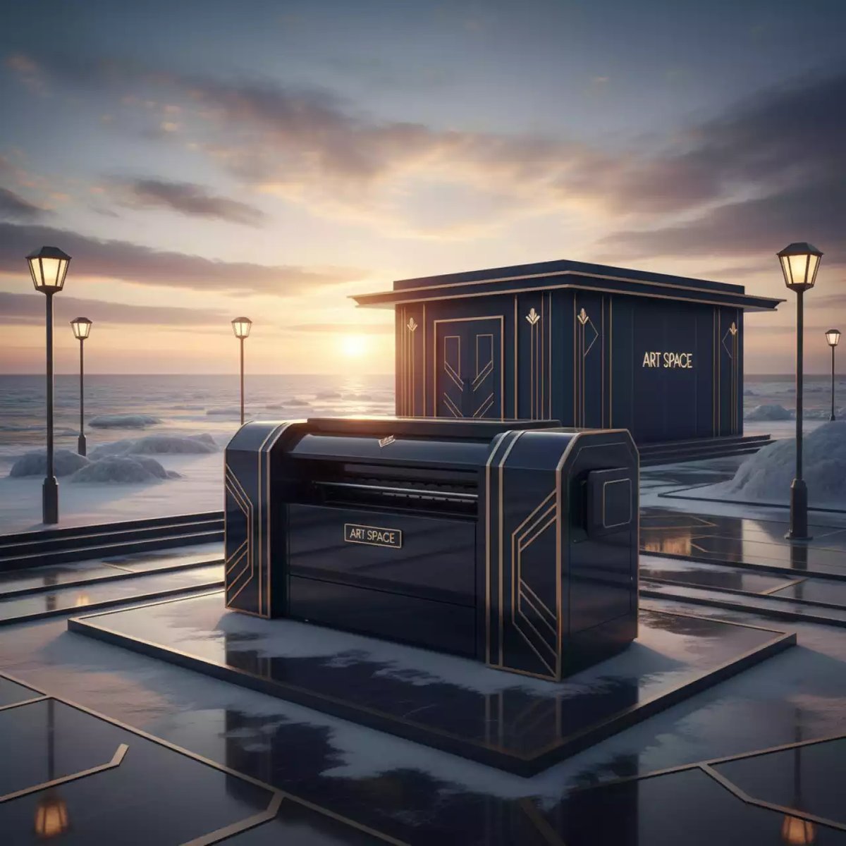 Аренда Инженерная система МФУ HP PageWide XL 5100 MFP на пляже «Маяк» — ART SPACE