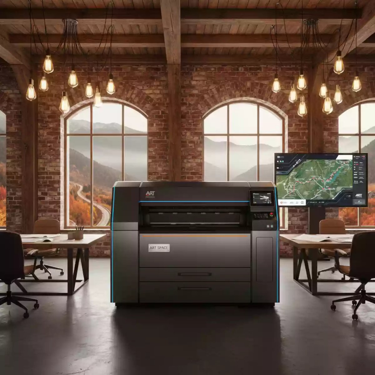 Аренда Инженерная система МФУ Rowe ecoPrint i10 в казино «Сочи» — ART SPACE