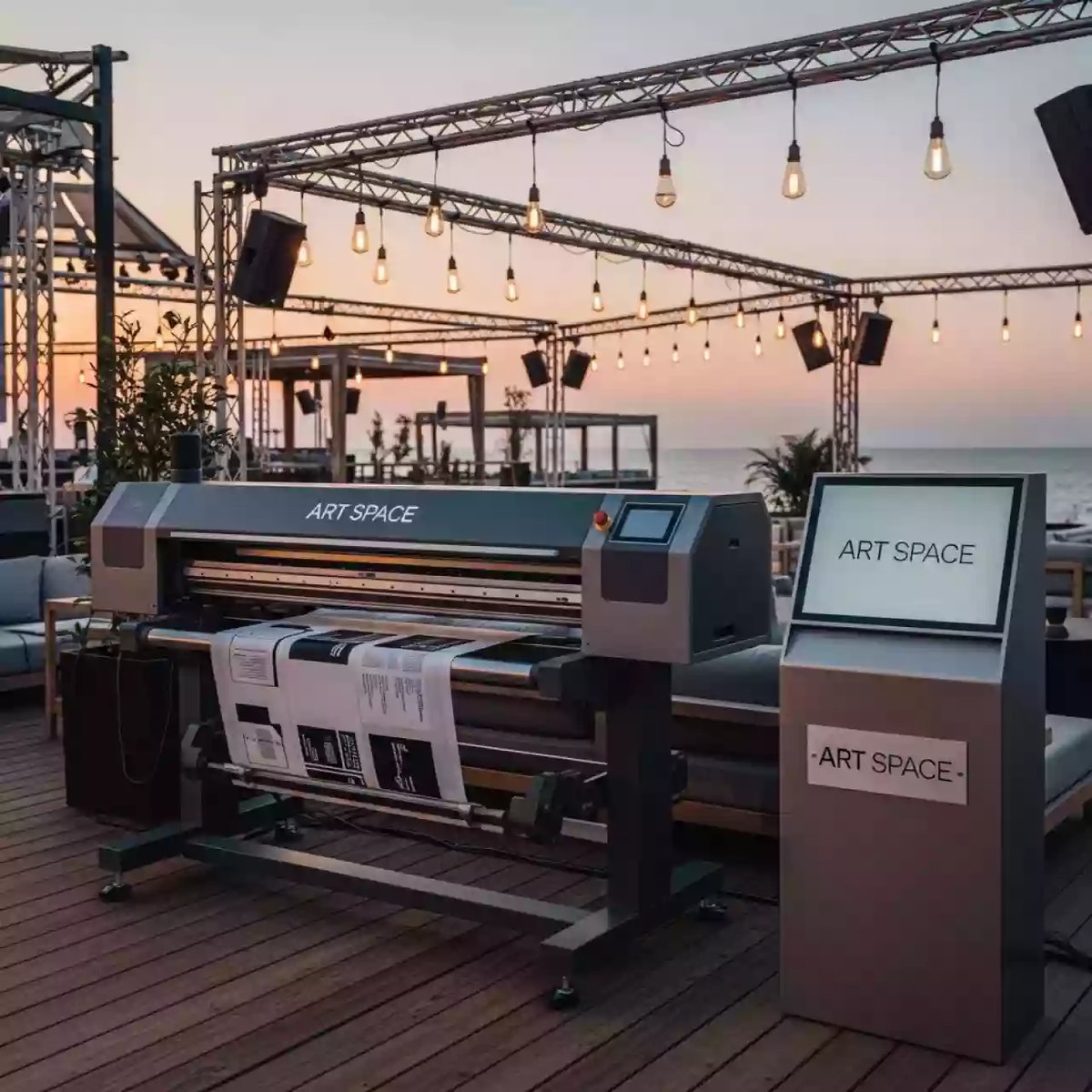 Аренда Инженерная система МФУ Torus Terioprint LP 1050 PL в пляжном комплексе VinoGrad — ART SPACE