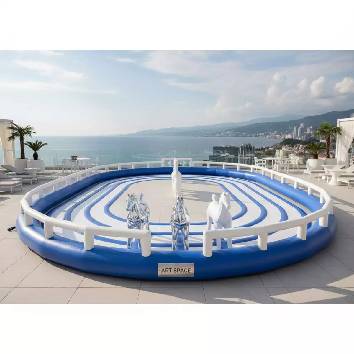 Аренда Ипподром надувной в City Park Hotel Sochi — ART SPACE