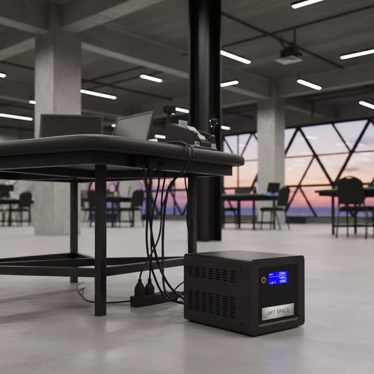 Аренда Источник БП UPS Line Interactive CyberPower BR700ELCD в санатории «Заполярье» — ART SPACE