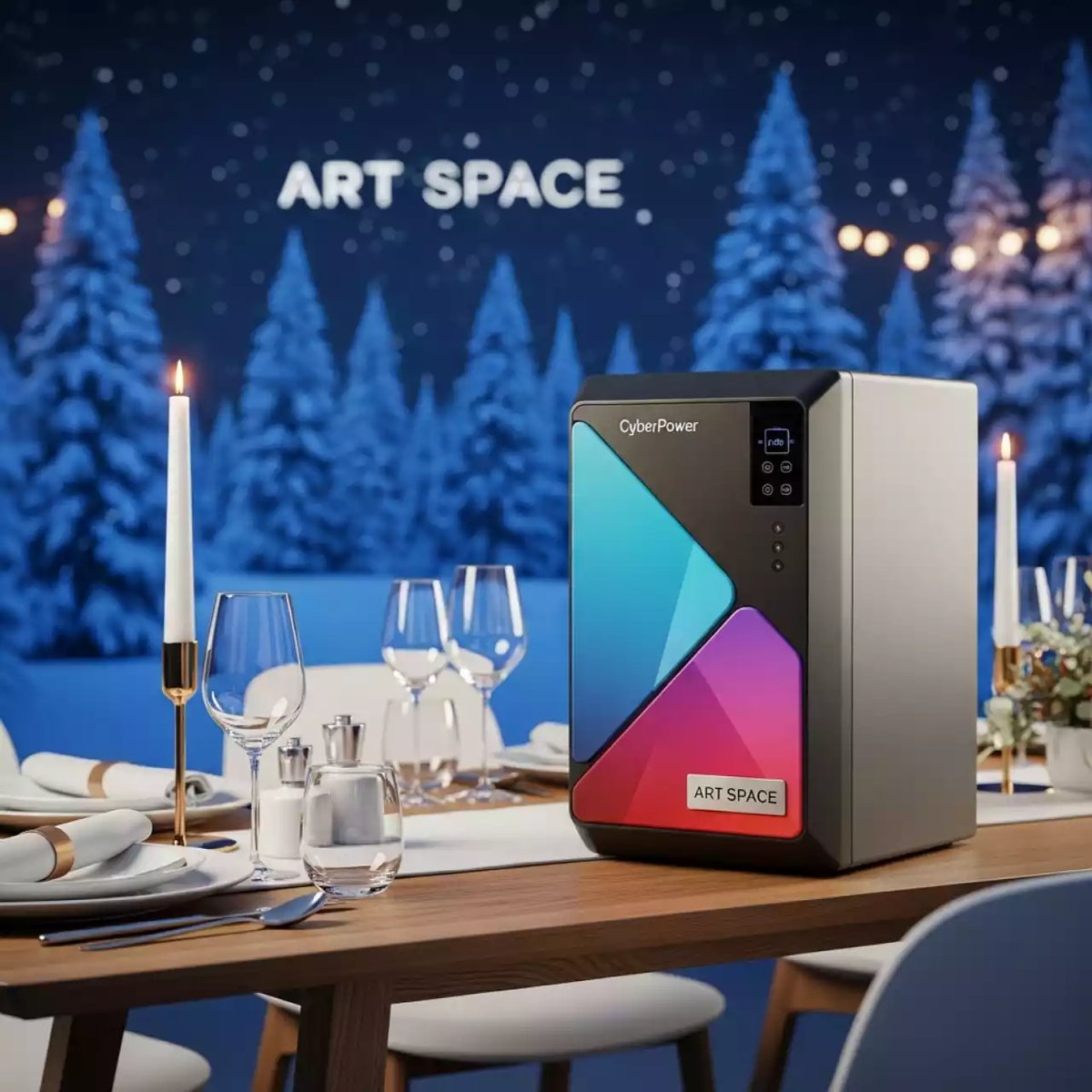 Аренда Источник БП UPS Line Interactive CyberPower PR1500ELCD в Mövenpick Hotel — ART SPACE