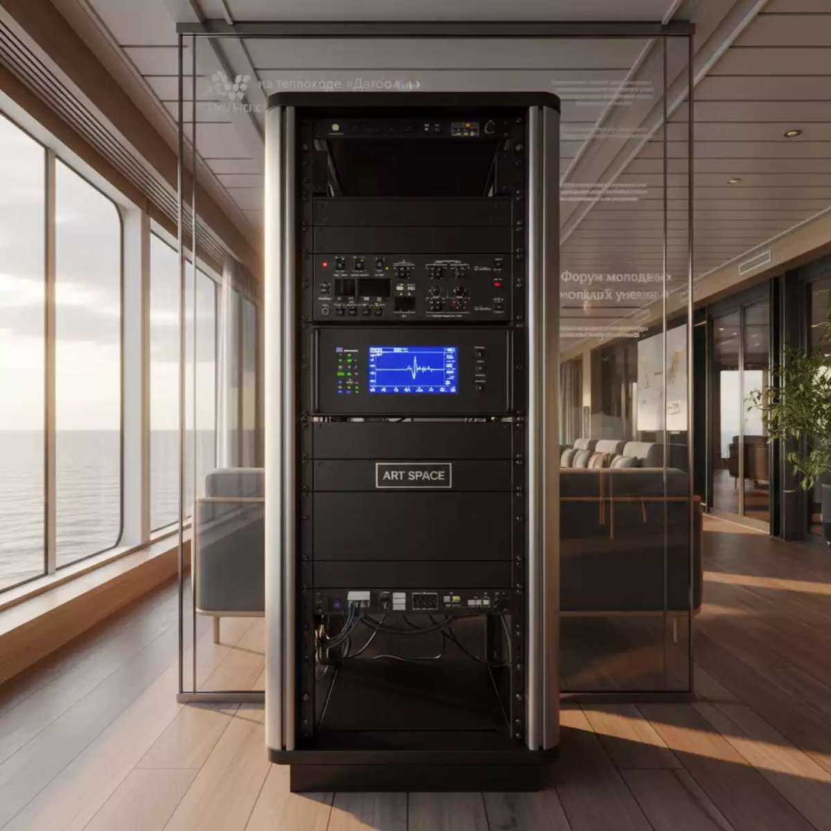 Аренда Источник БП UPS Line Interactive CyberPower PR6000ELCDRTXL5U на теплоходе «Дагомыс» — ART SPACE