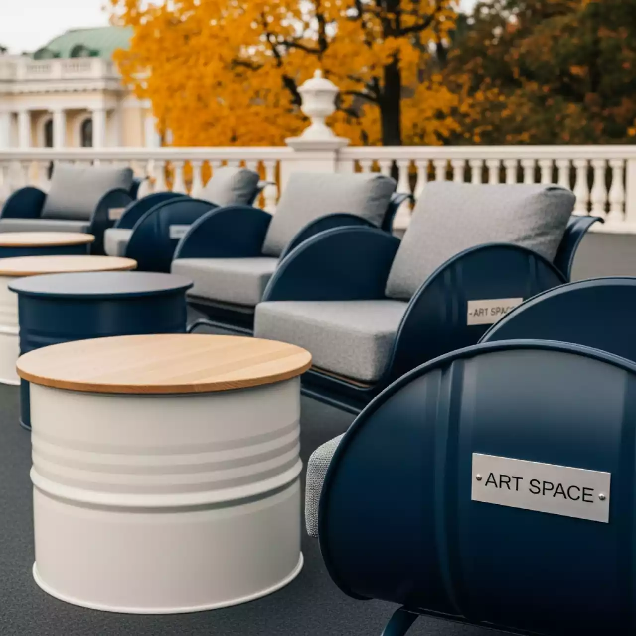 Аренда Изделия из бочек в санатории «Сочи» — ART SPACE