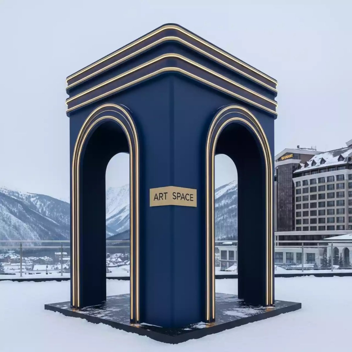 Аренда Изготовление стендов в Golden Tulip Rosa Khutor — ART SPACE