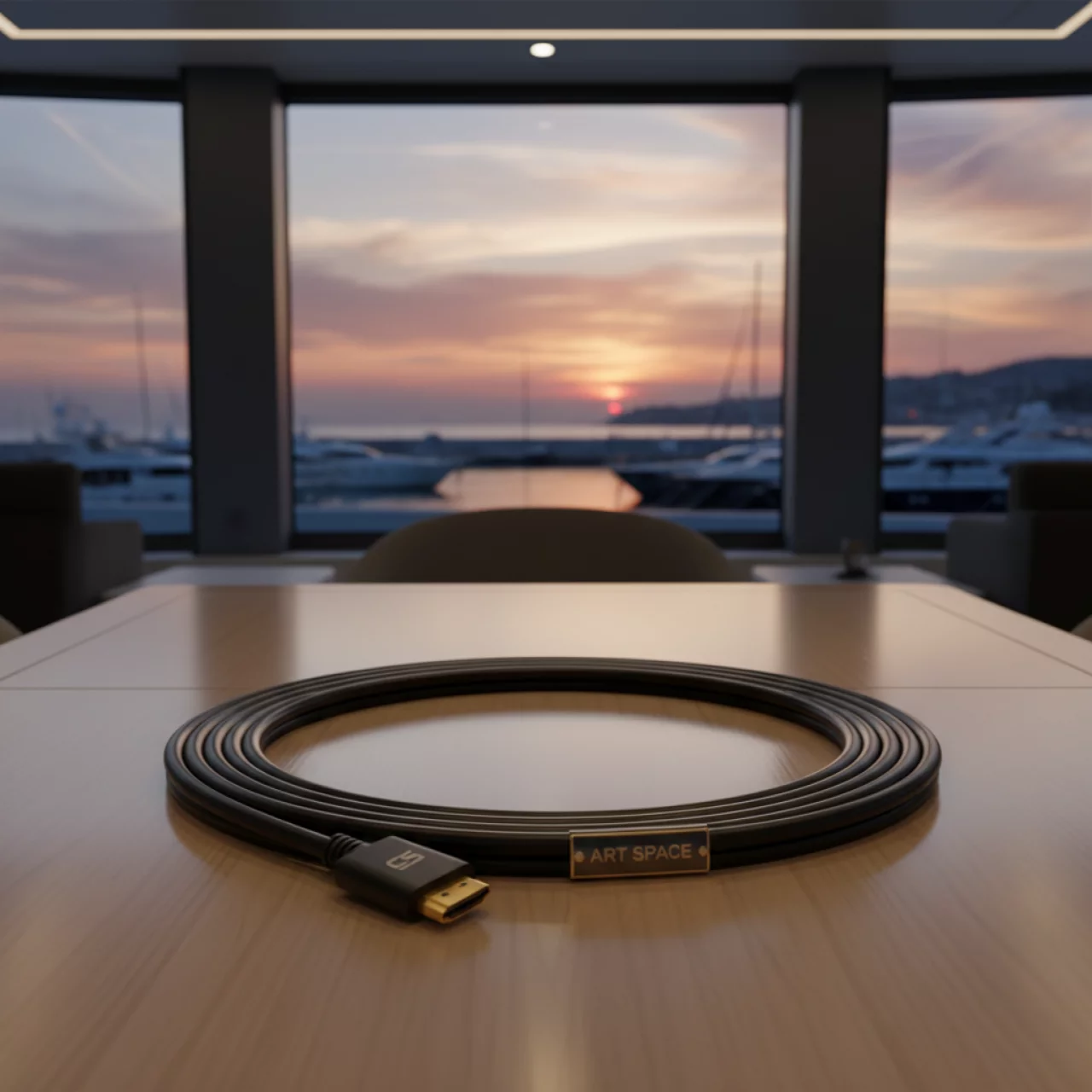 Аренда Кабель CS HDMI M to M v1.4 10 м на VIP-яхте (Имеретинский порт) — ART SPACE