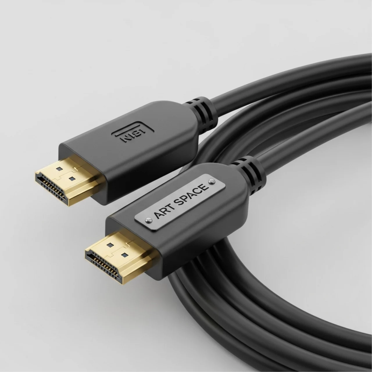 Аренда Кабель HDMI Cablexpert 15 м v2.0 Light черный позолоченный в Керлинговом центре «Ледяной куб» — ART SPACE