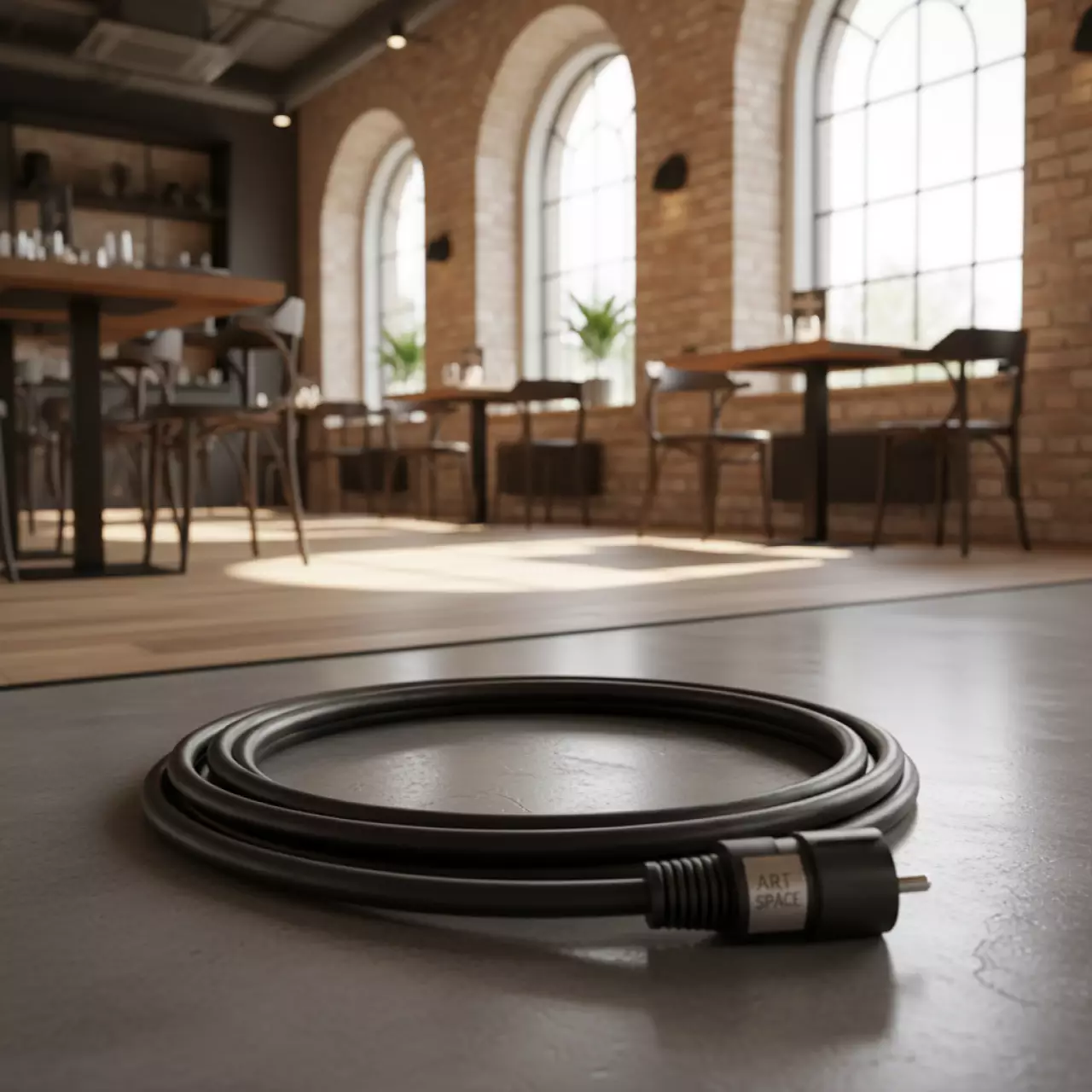 Аренда Кабель силовой 16 А 220 В 30 м в ресторане «Сыроварня» — ART SPACE