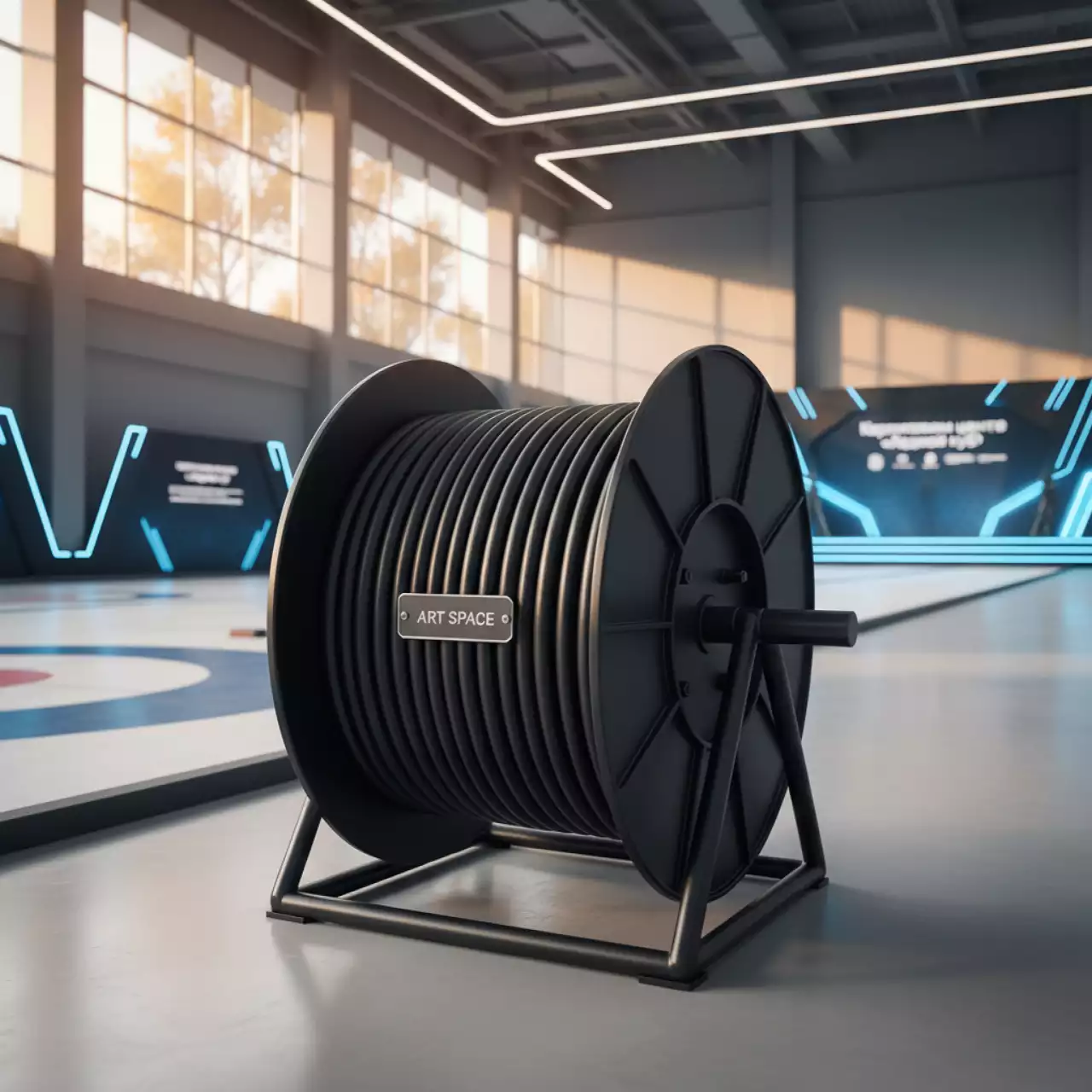 Аренда Кабель силовой 16 А 220 В 50 м в Керлинговом центре «Ледяной куб» — ART SPACE