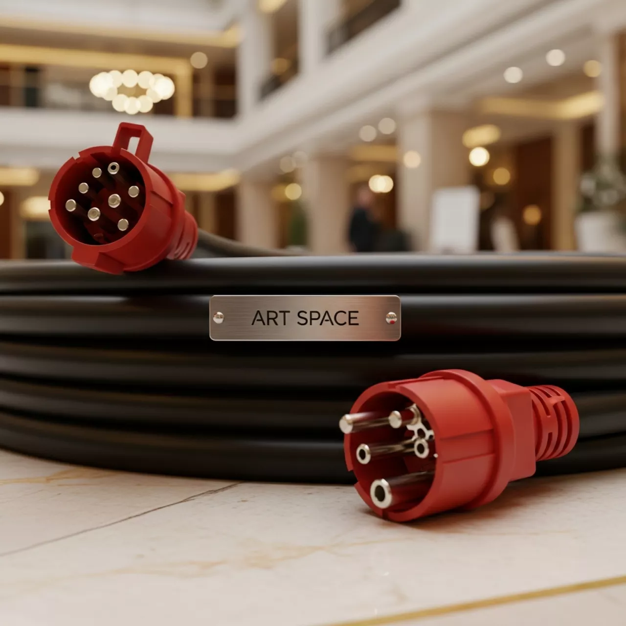 Аренда Кабель силовой 16 А 380 В 10 м в Cosmos Sochi Hotel — ART SPACE