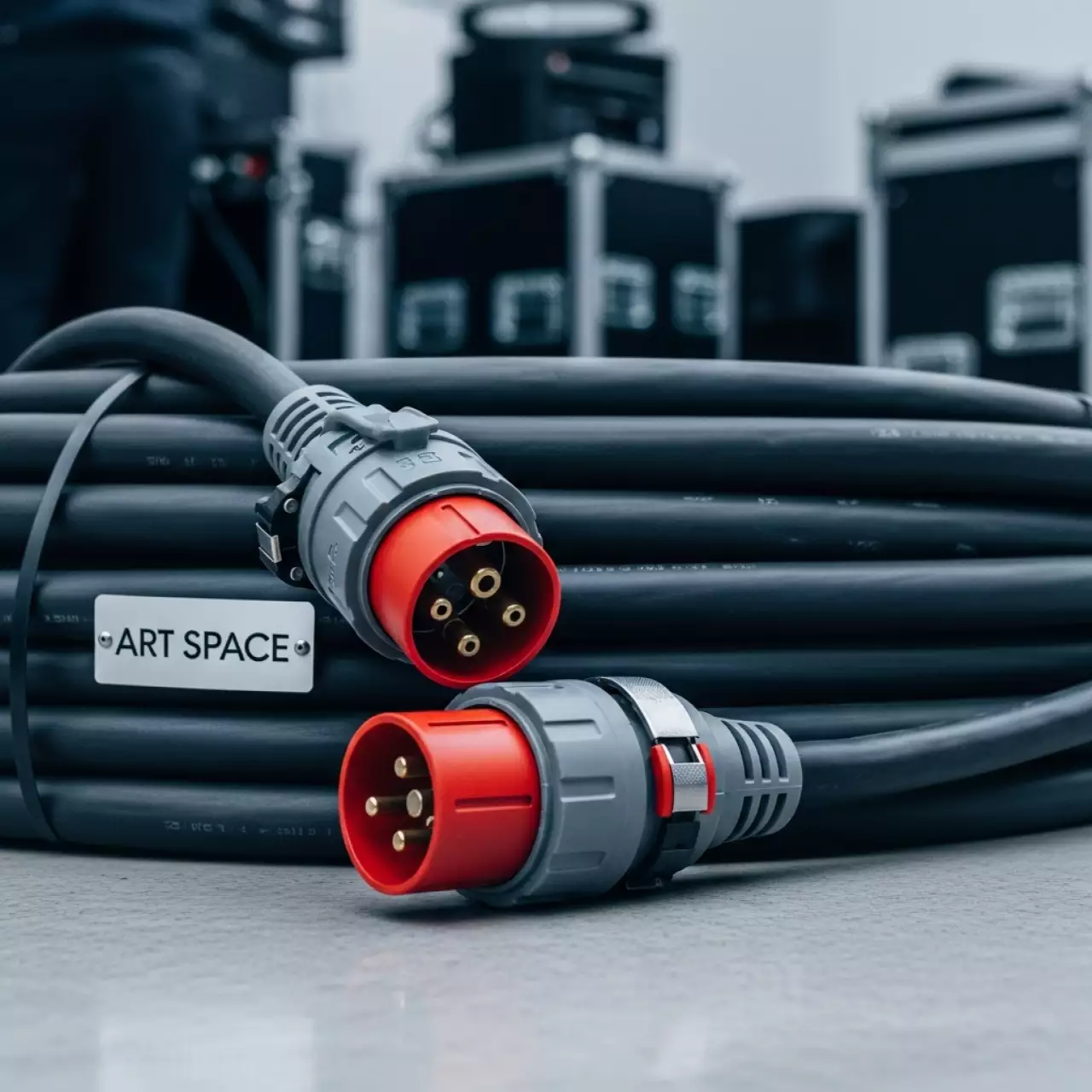 Аренда Кабель силовой 380V CEE 63A 5P IP67 20 м на вилле «Анна» — ART SPACE