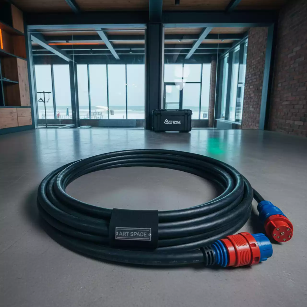 Аренда Кабель удлинитель силовой 380 В 20 м в пляжном комплексе VinoGrad — ART SPACE