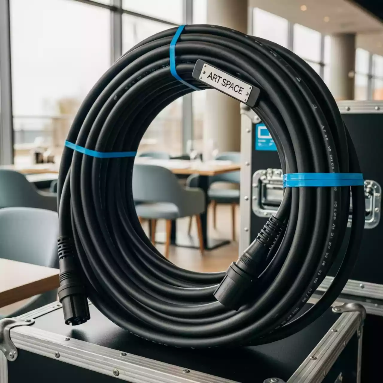 Аренда Кабели питания для света для монтажа в ресторане «Voda» — ART SPACE