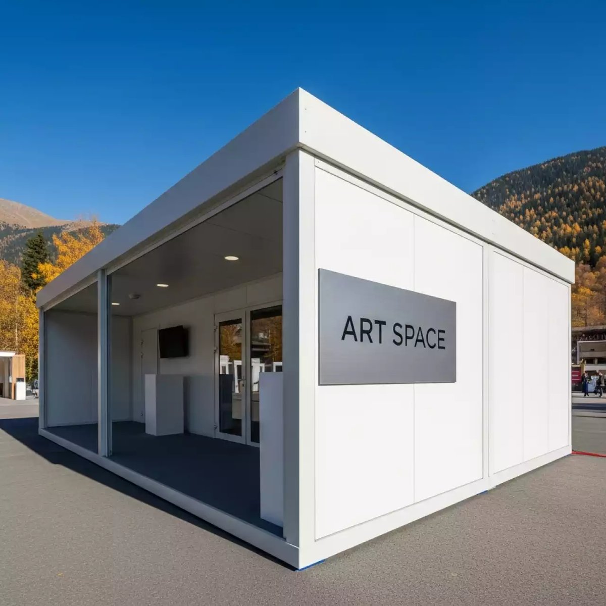 Аренда Кабинеты прокатные уличные P5 Eco 3х5 м в Rixos Krasnaya Polyana — ART SPACE