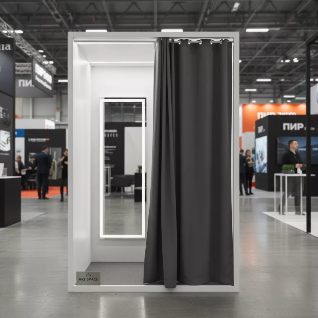 Аренда Кабинки примерочные и гримерные в Маринс Парк Отеле — ART SPACE