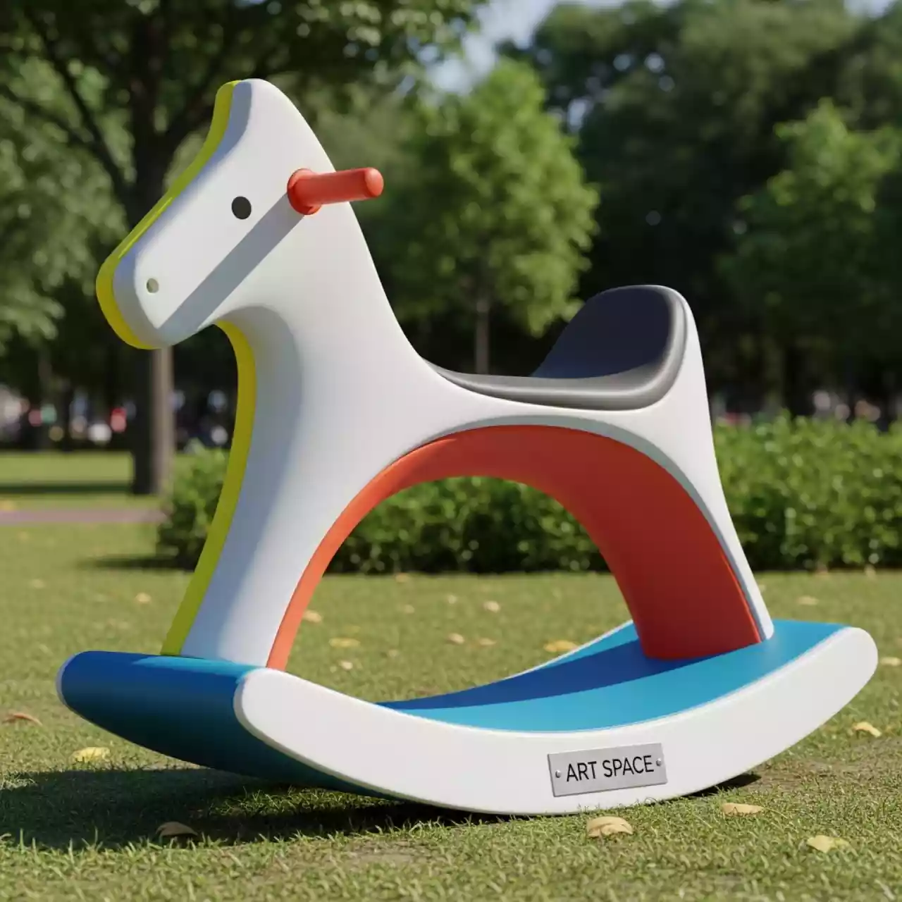 Аренда Качалка детская лошадка в парке «Ривьера» — ART SPACE