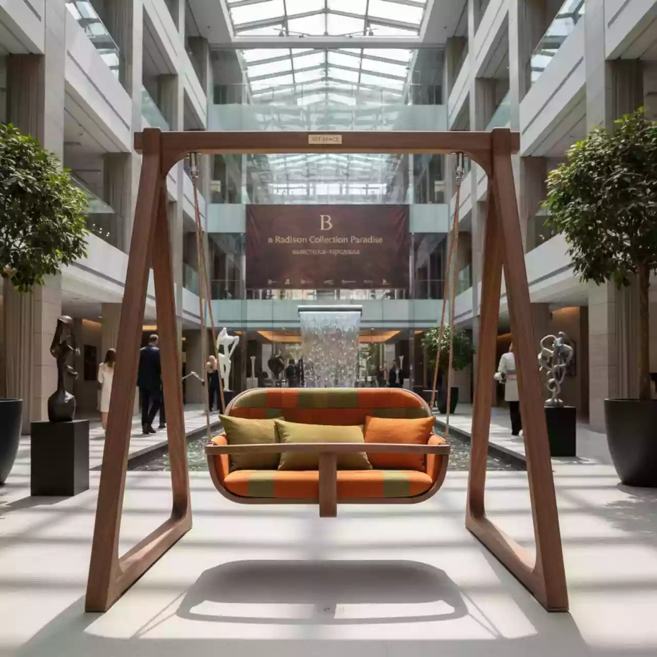 Аренда Качели детские в Radisson Collection Paradise — ART SPACE