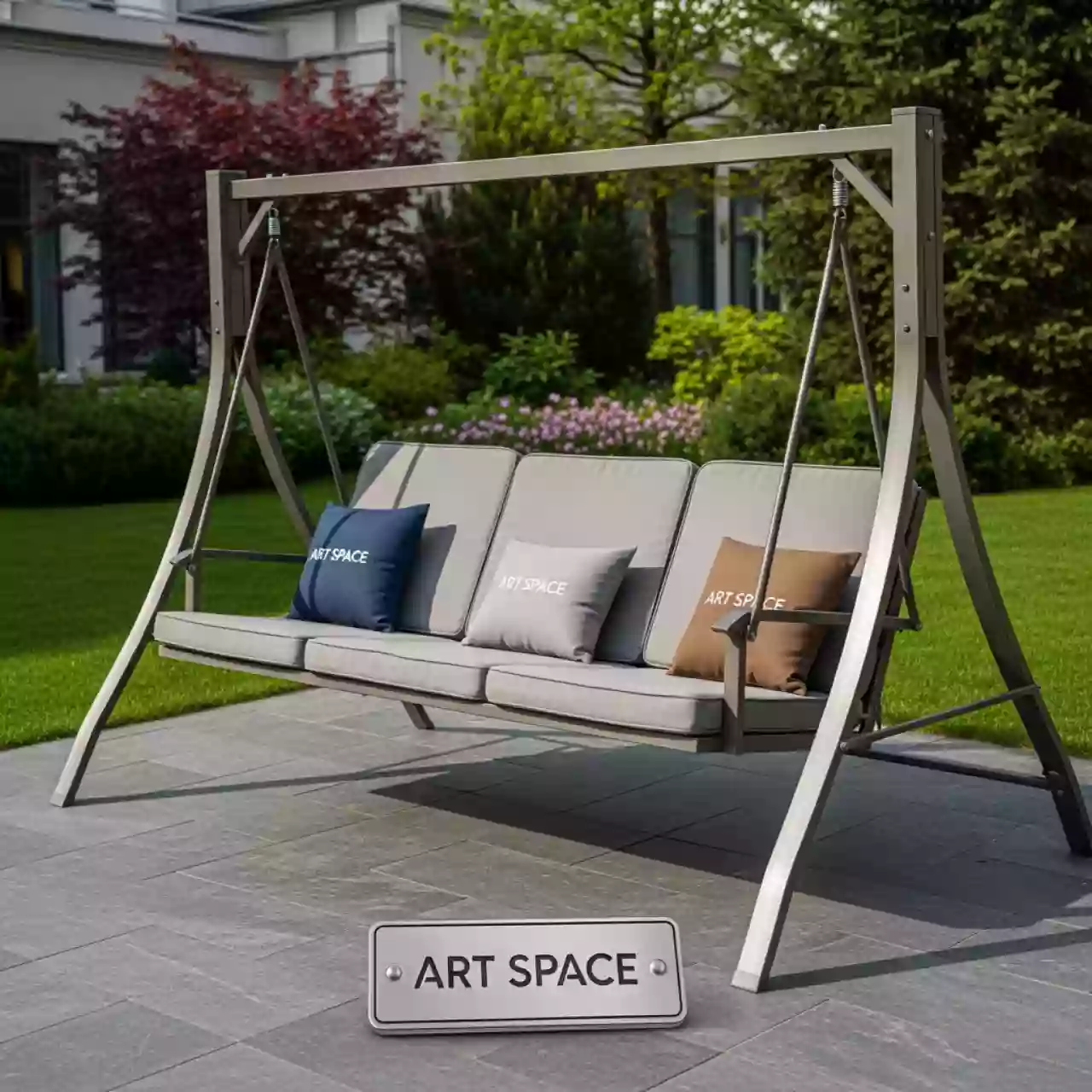 Аренда Качели садовые 3 местные Люкс 3 в отеле «Звездный» — ART SPACE