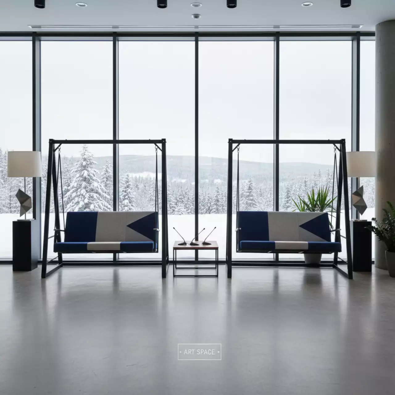 Аренда Качели садовые Габи С1007 двухместные в Green Flow Hotel — ART SPACE