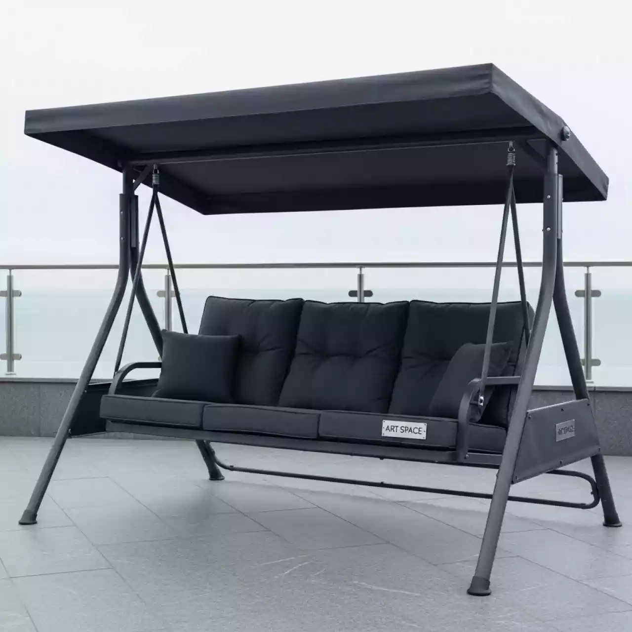 Аренда Качели садовые Gloria трехместные в City Park Hotel Sochi — ART SPACE