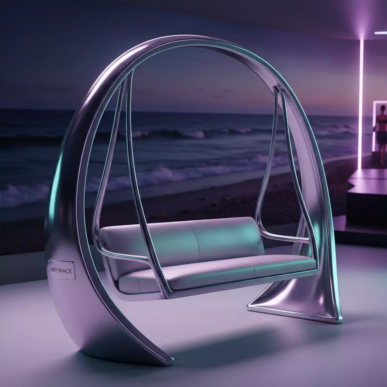 Аренда Качели садовые Глория в пляжном комплексе VinoGrad — ART SPACE