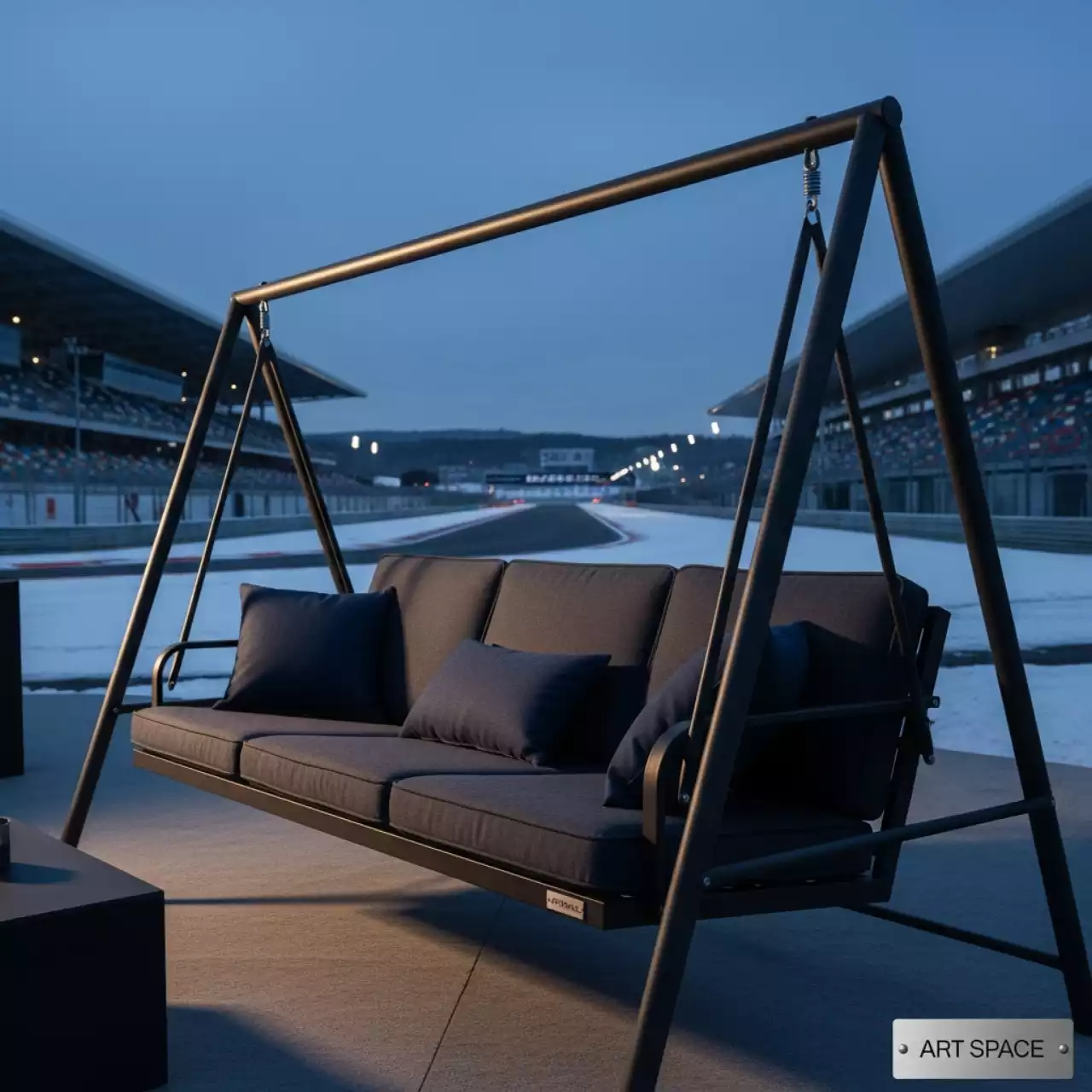 Аренда Качели садовые Катрин 7035 3 местные на Сочи Автодроме — ART SPACE