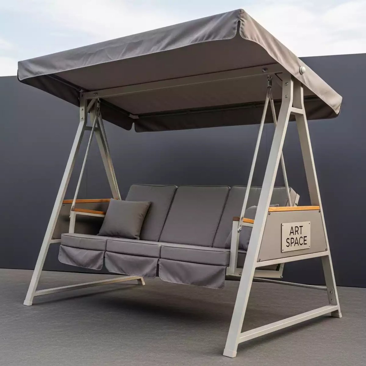 Аренда Качели шатер садовые 4 местные на арене «Фишт» — ART SPACE