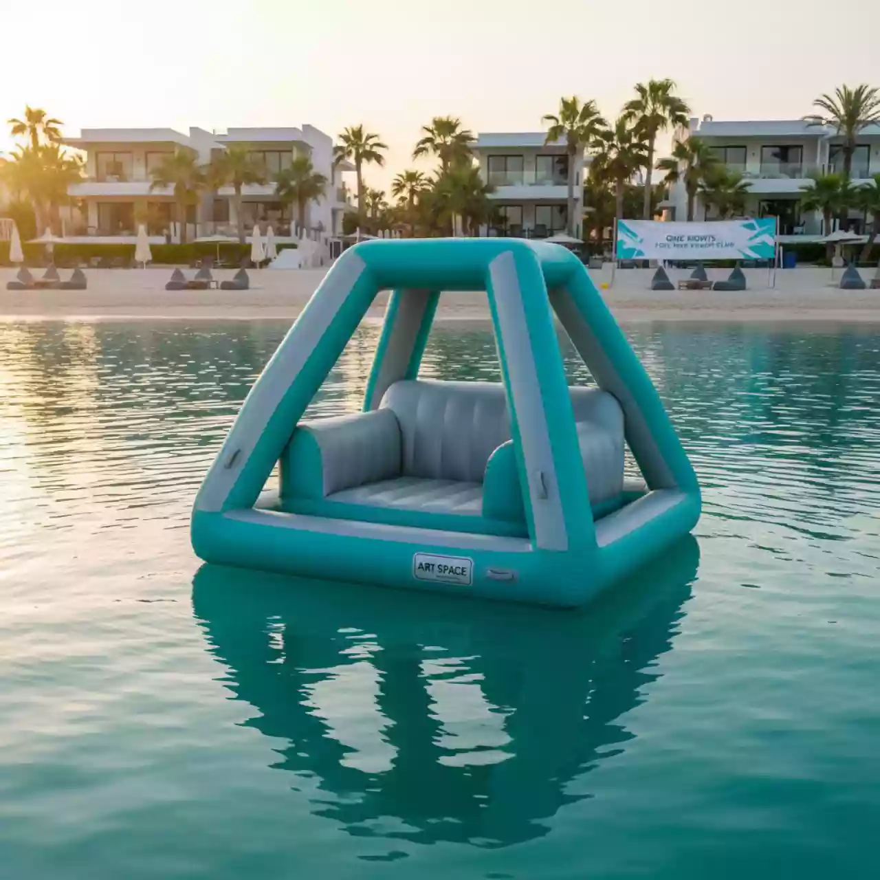 Аренда Качели водные надувные в пляжном клубе Del Mar — ART SPACE