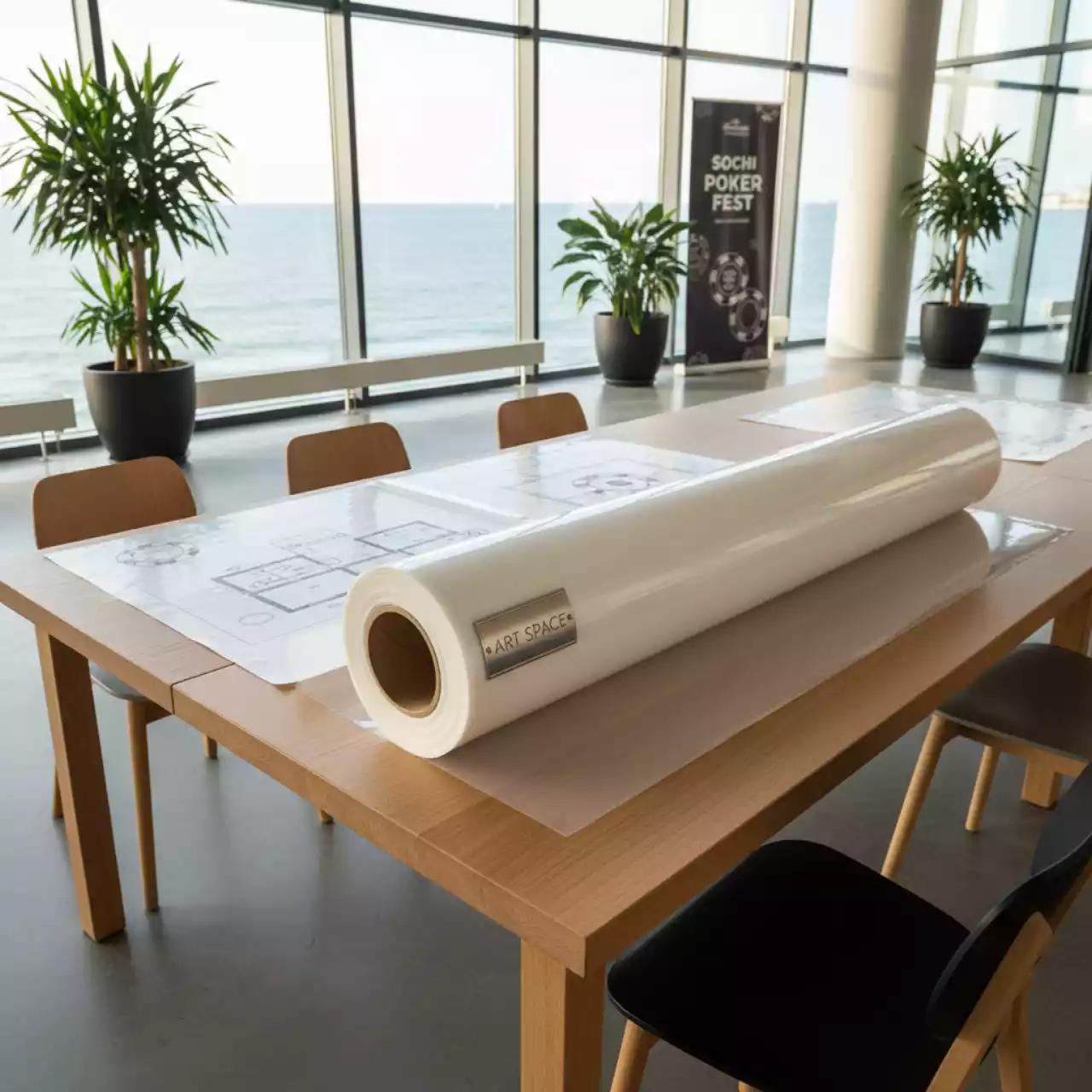 Аренда Калька OCE Transparent Paper ECF 90 г м² 841 мм 100 м 76 мм 7714B003 в комплексе Sea Galaxy — ART SPACE