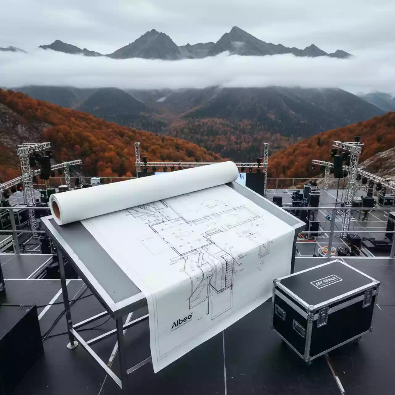 Аренда Калька рулонная Albeo Engineer Tracing Paper 52 г м² 0,914x175 м на площадке Rosa Peak (2320м) — ART SPACE