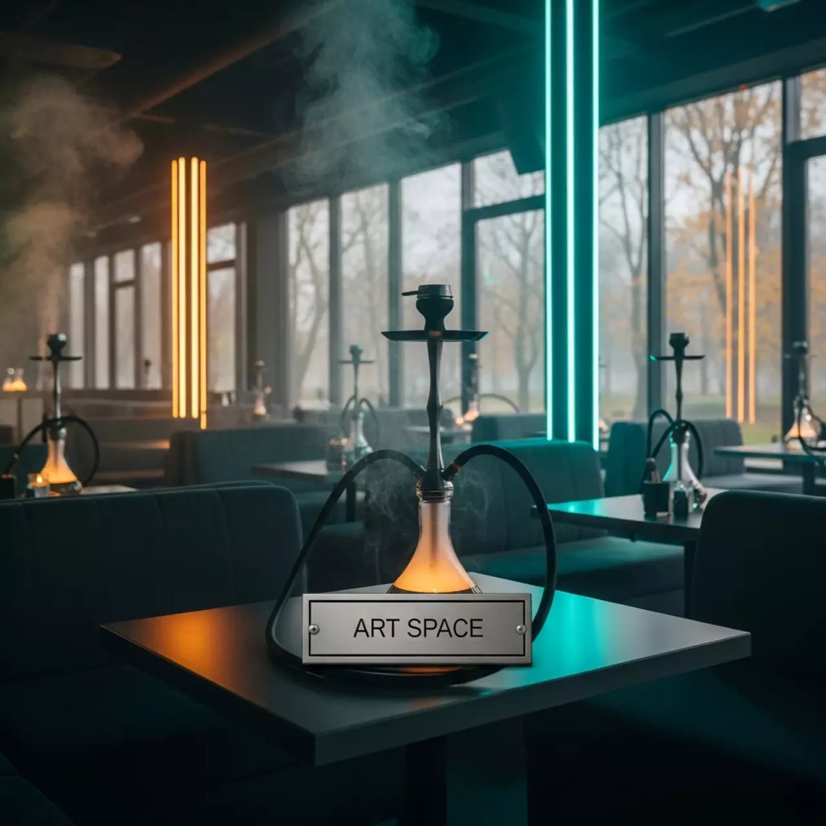 Аренда Кальянная зона в ресторане «Voda» — ART SPACE