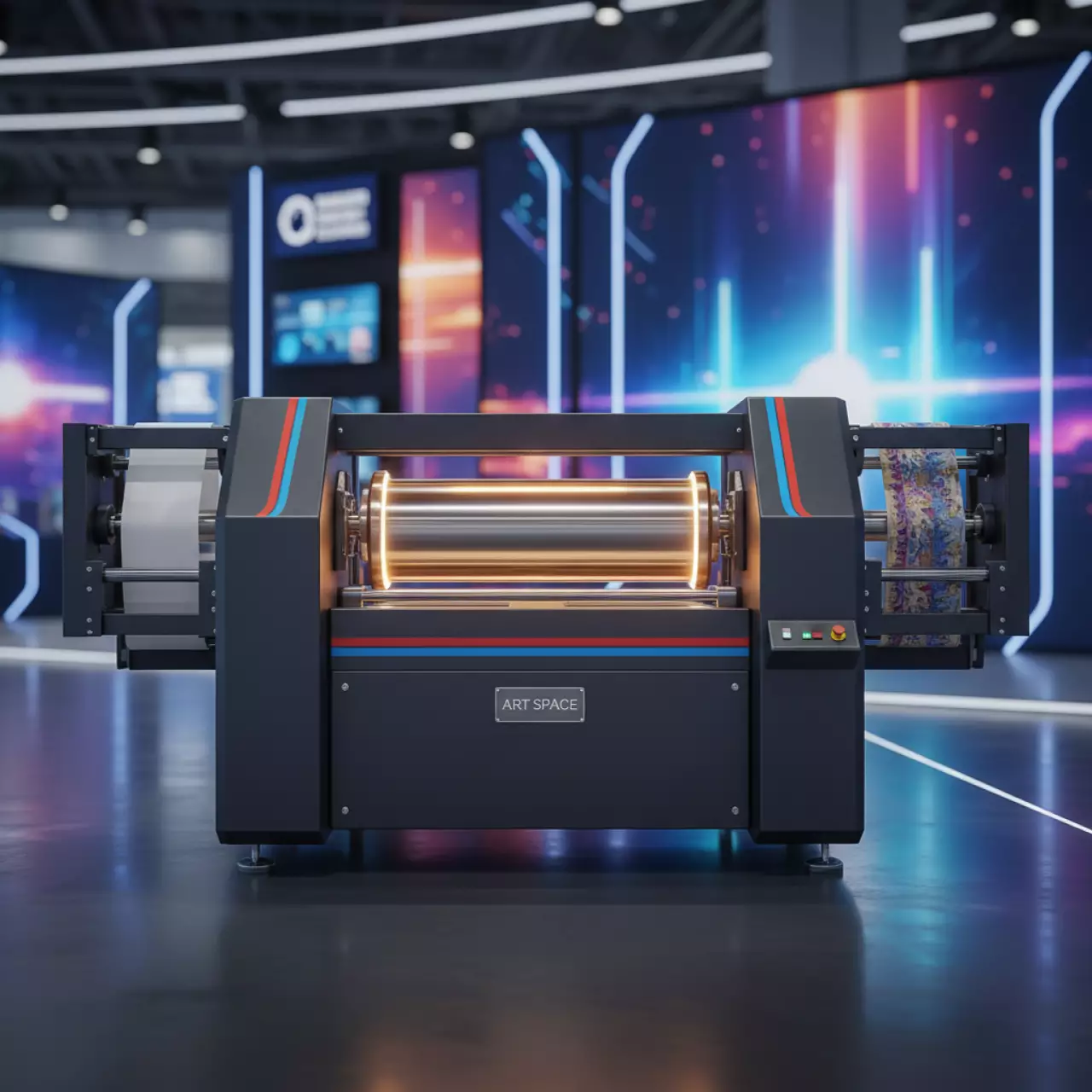 Аренда Каландровый термопресс TitanJet RTX6L 3200 на Имеретинской набережной — ART SPACE