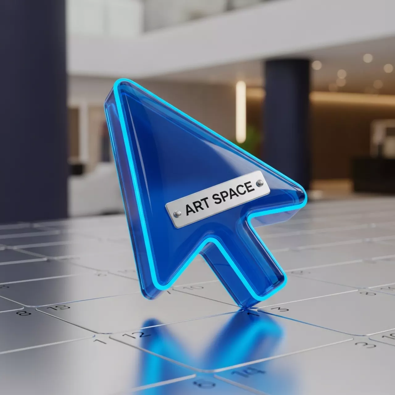 Аренда Календарные курсоры 1 й размер синие в Mercure Сочи Центр — ART SPACE