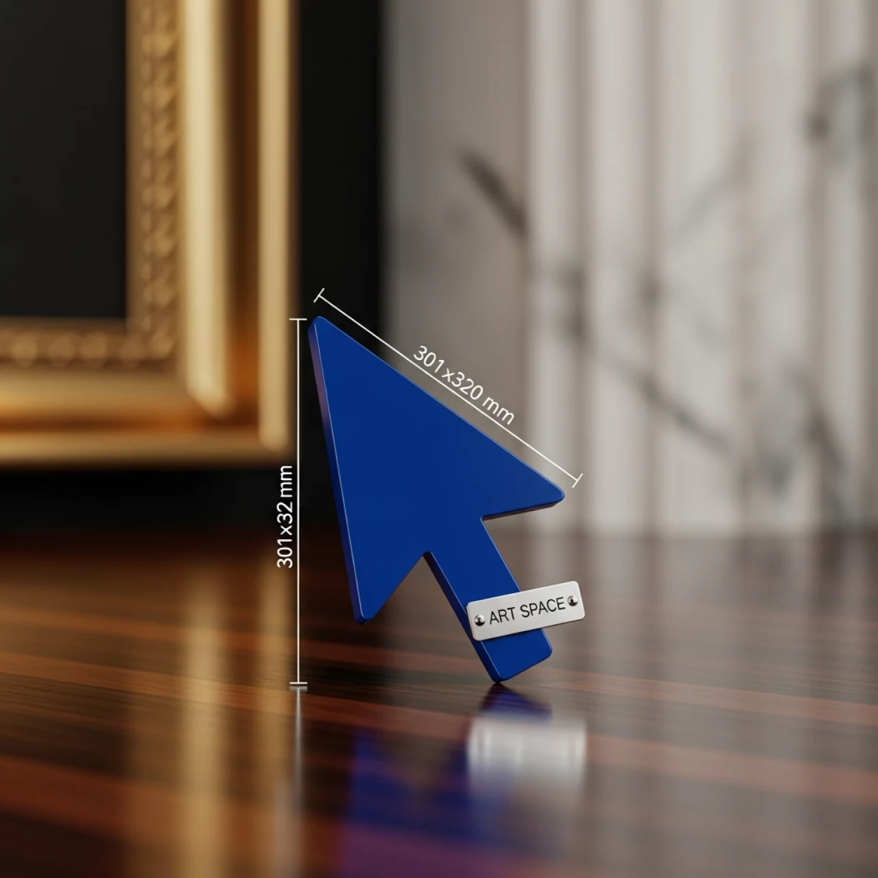 Аренда Календарные курсоры на жесткой ленте 301x320 мм синие на VIP-яхте (Имеретинский порт) — ART SPACE