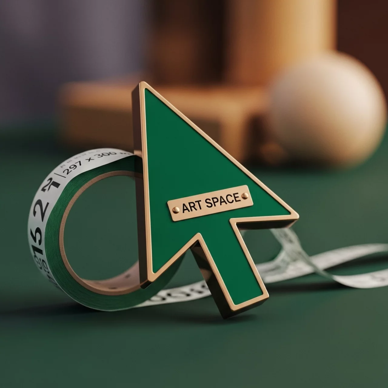 Аренда Календарные курсоры на жесткой ленте зеленые 297 300 мм в санатории «Русь» — ART SPACE