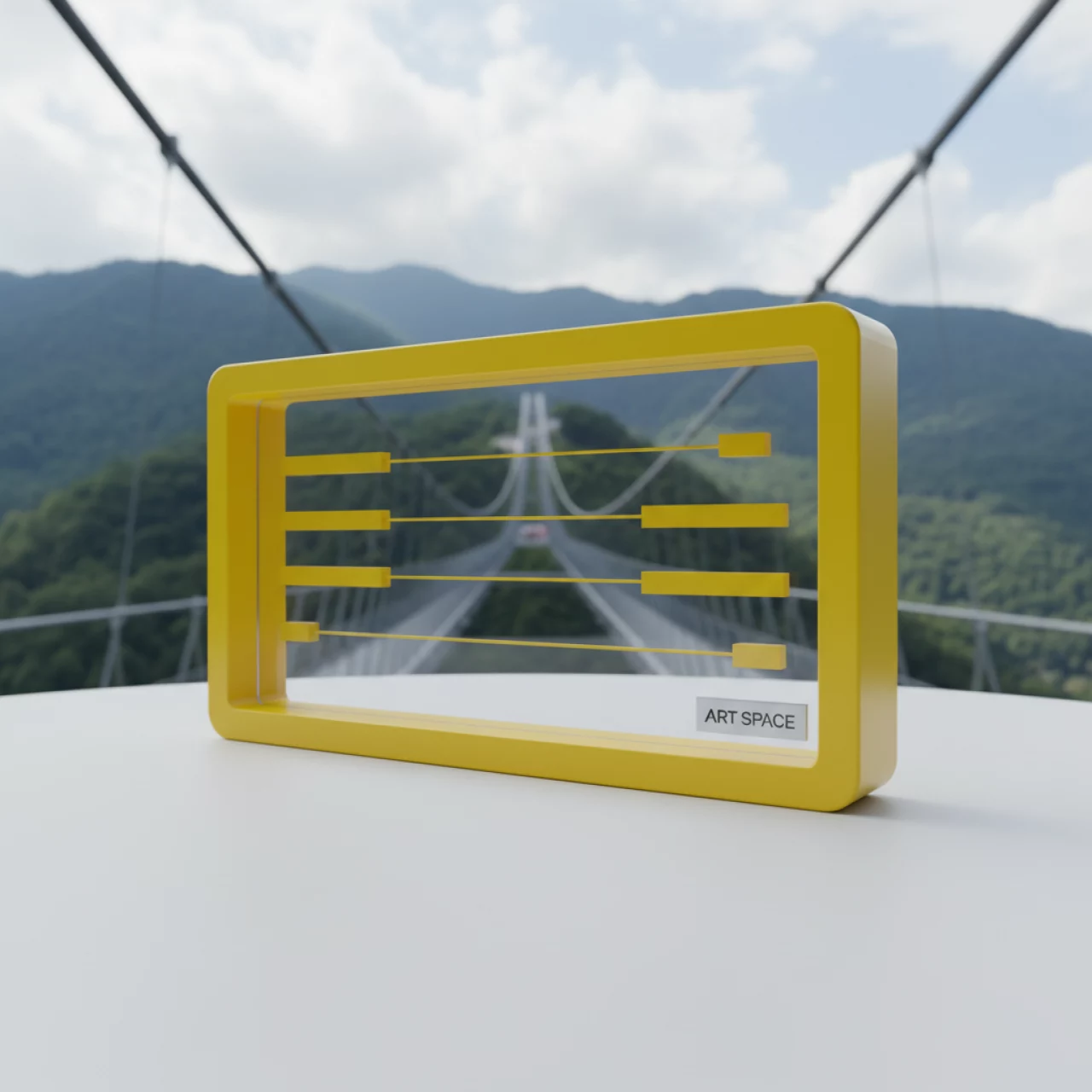 Аренда Календарные курсоры на жесткой ленте желтые 297x300 мм в Skypark Sochi — ART SPACE