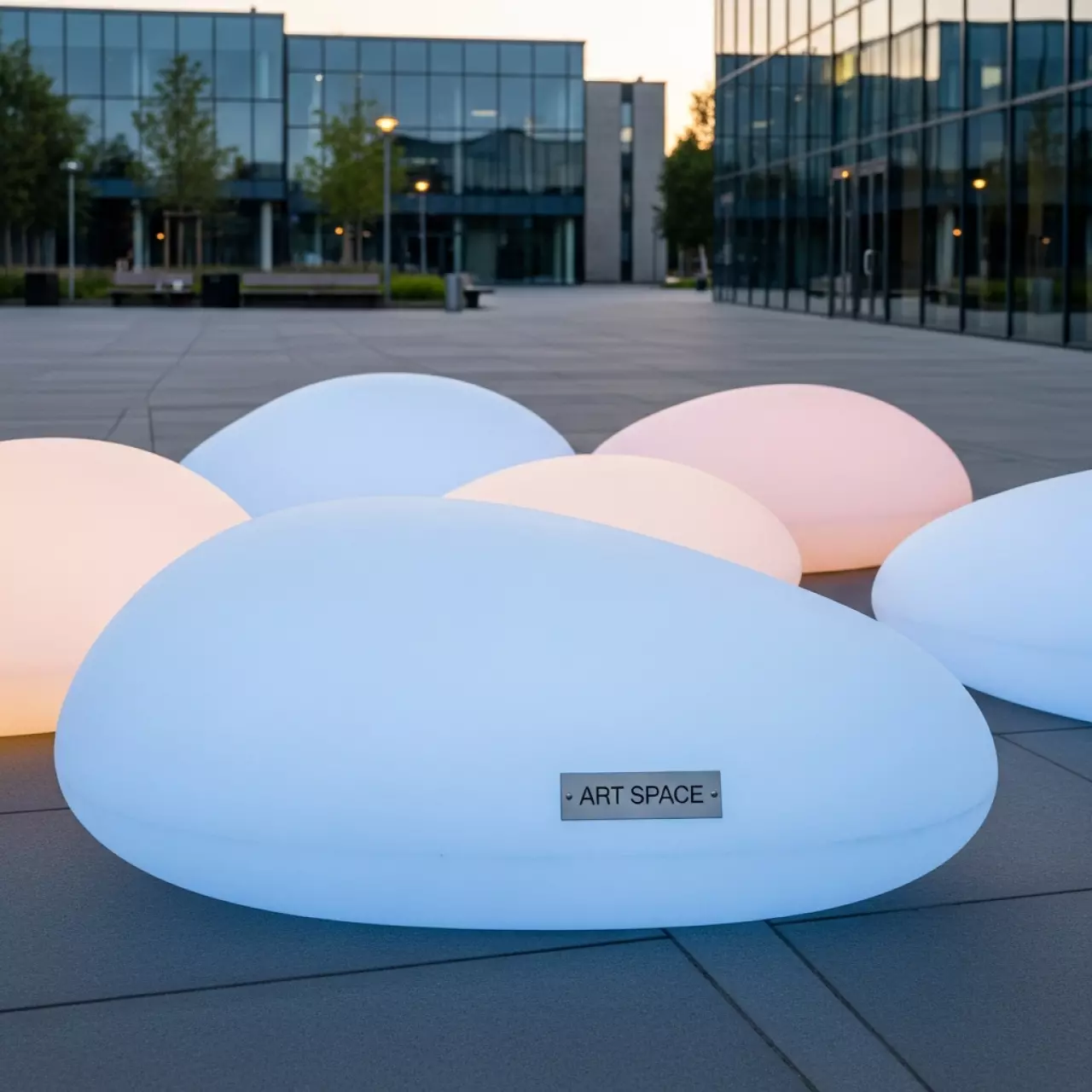 Аренда Камень лунный светодиодный в Университете «Сириус» — ART SPACE