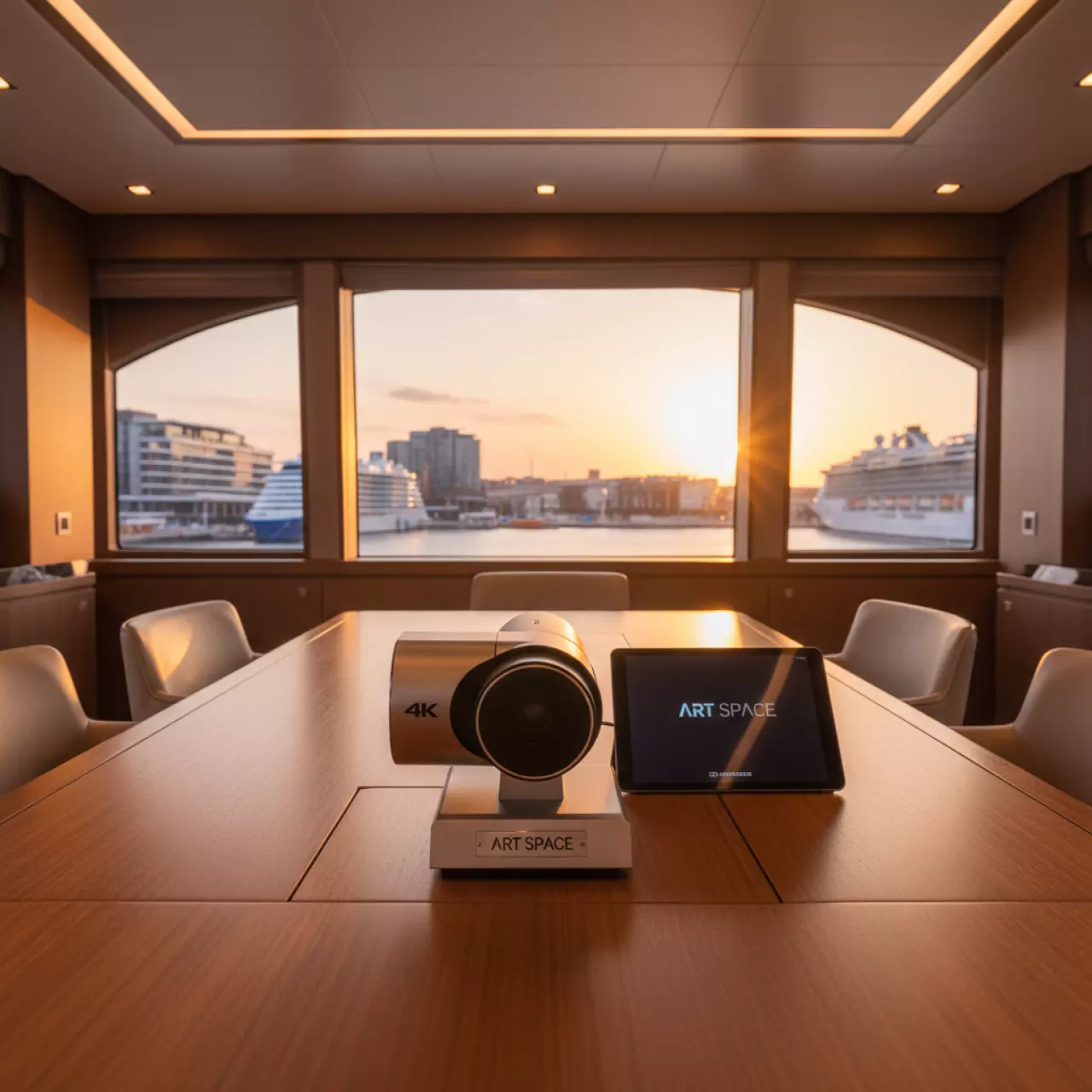 Аренда Камера для видеоконференцсвязи Prestel 4K F2U3W на VIP-яхте (Имеретинский порт) — ART SPACE