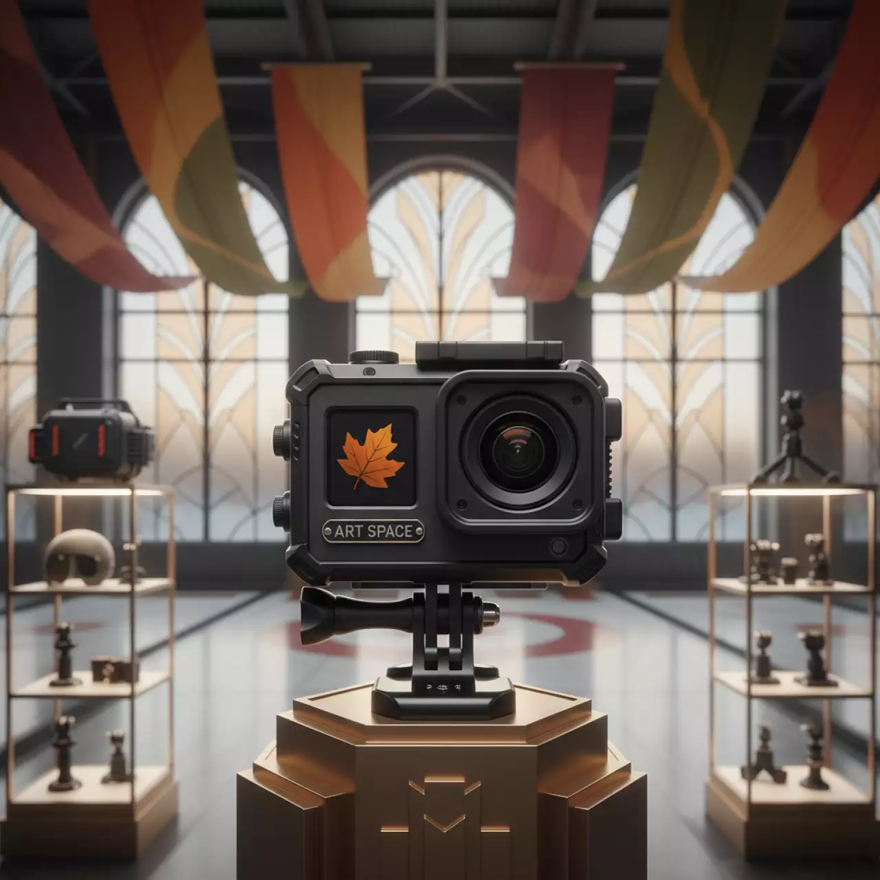 Аренда Камера экшн DJI Osmo Action в Керлинговом центре «Ледяной куб» — ART SPACE