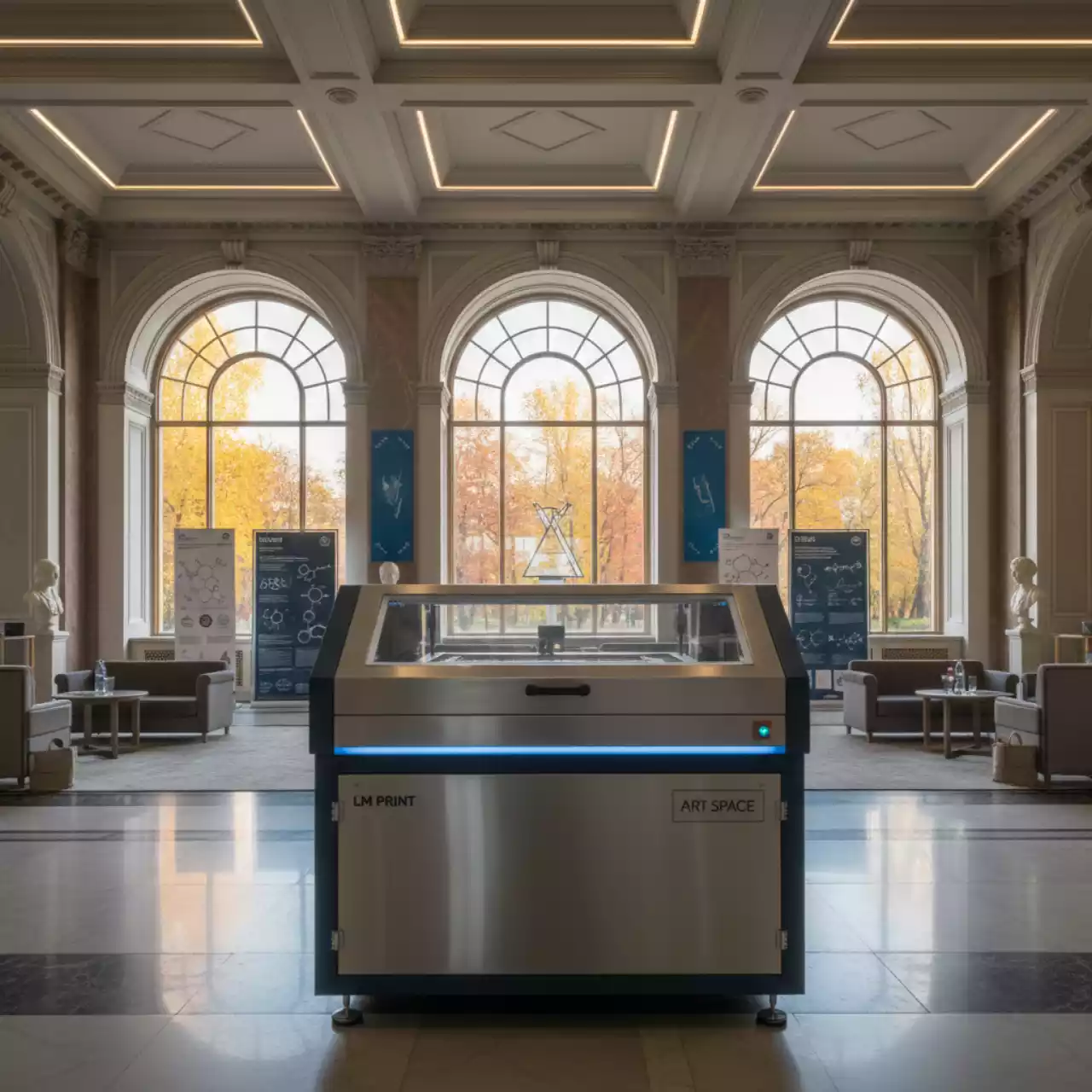 Аренда Камера экспонирующая LM PRINT EB 320PS в ледовой арене «Шайба» — ART SPACE