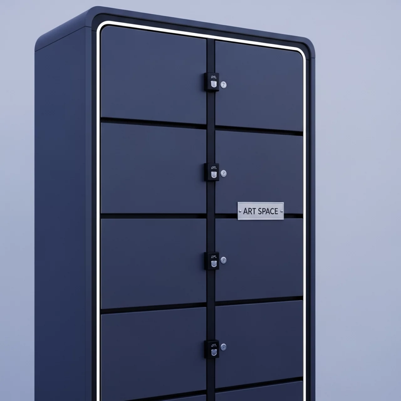 Аренда Камера хранения локер 8 ячеек 06 092 на теплоходе «Дагомыс» — ART SPACE