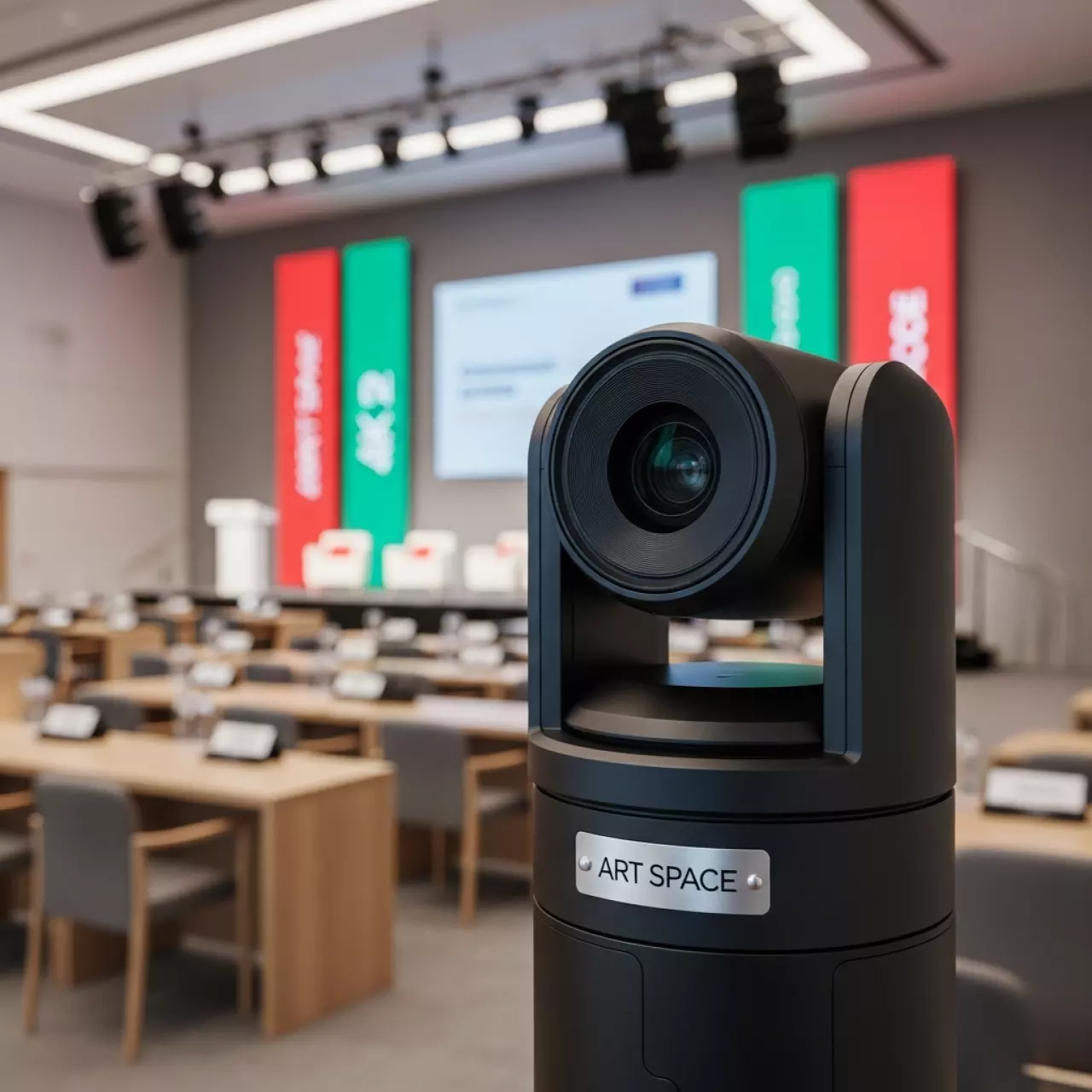 Аренда Камера PTZ для видеоконференцсвязи Prestel 4K PTZ420HSU2N в конгресс-холле отеля Жемчужина — ART SPACE