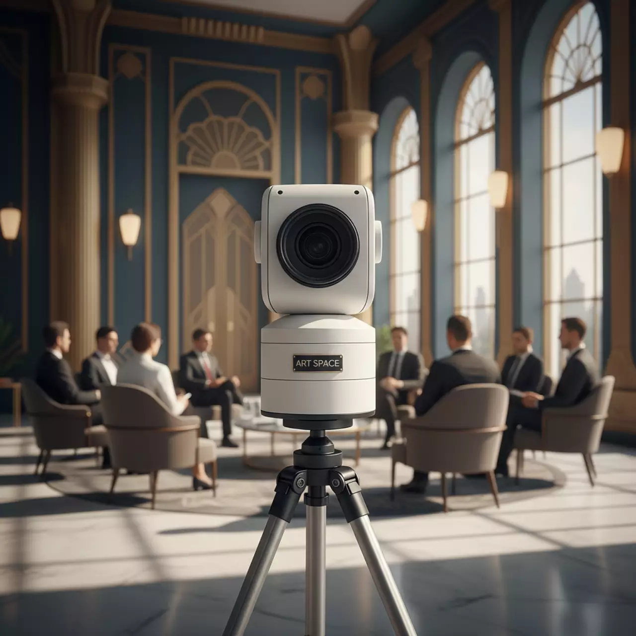 Аренда Камера PTZ HD 1080 50p зум 12x белая на Медальной площади — ART SPACE