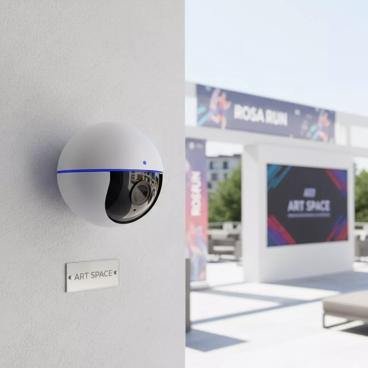 Аренда Камера видеонаблюдения Digis DSM F1270W A White в Boutique Hotel PORTUM 1905 — ART SPACE